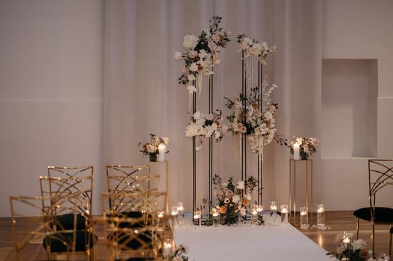 Freie Trauung Traubogen modern floral
