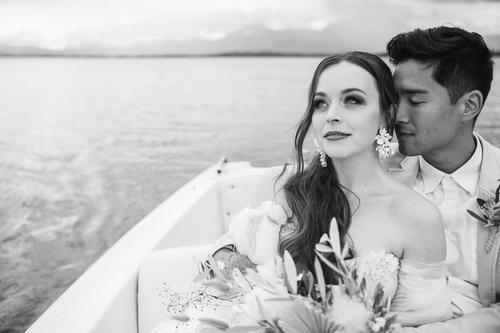 Brautpaar Hochzeit Chiemsee