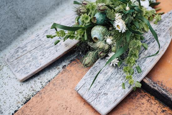 Elopement Dekoration Boot